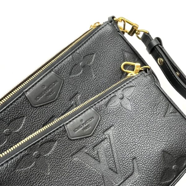 imgrc0087102152 LOUIS VUITTON Multi Pochette Accessoire Empreinte Noir Black