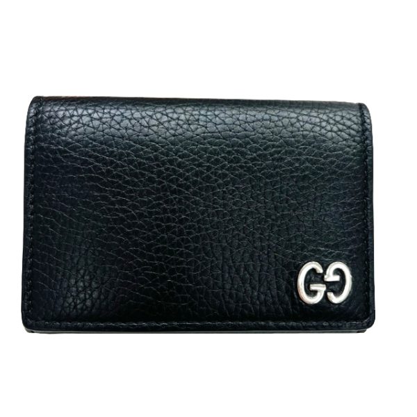 imgrc0087140676 GUCCI Card Case Pass Case Leather Black