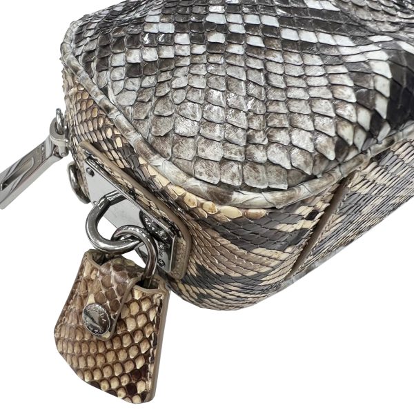 imgrc0087298808 PRADA 2WAY Shoulder Clutch Bag Python Leather