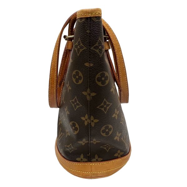 imgrc0087488379 Louis Vuitton Petit Bucket Tote Bag Monogram Canvas Brown