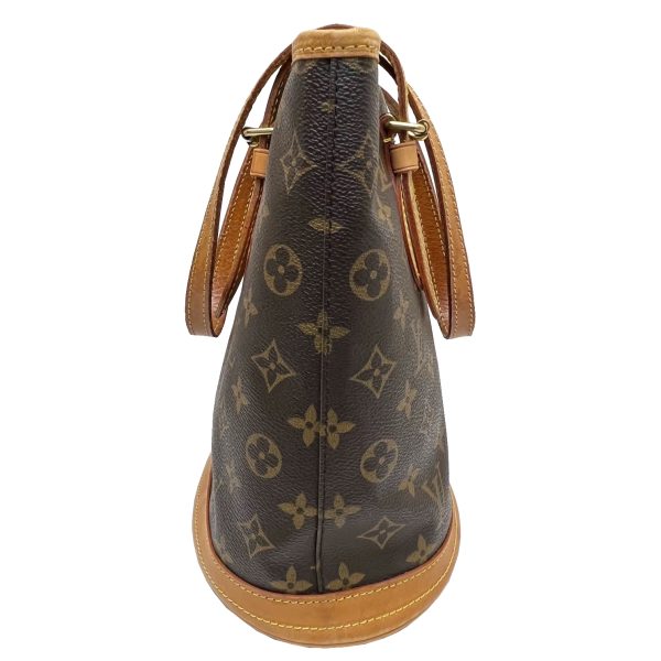 imgrc0087488380 Louis Vuitton Petit Bucket Tote Bag Monogram Canvas Brown