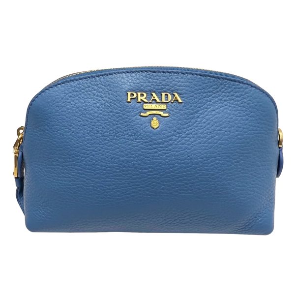 imgrc0087540978 PRADA Pouch Accessory Case Leather Blue