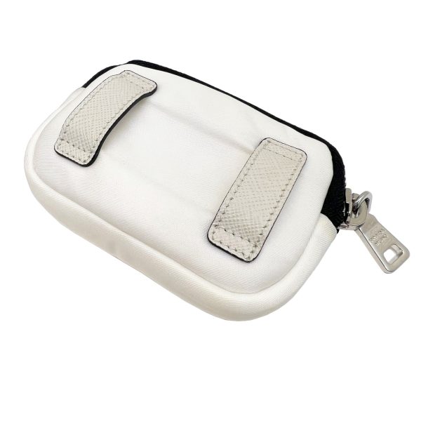 imgrc0087921291 PRADA Belt with Pouch Saffiano White