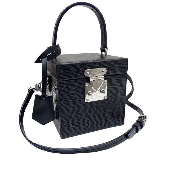 imgrc0087929027 Louis Vuitton Bleecker Box 2WAY Shoulder Bag Epi Leather Black