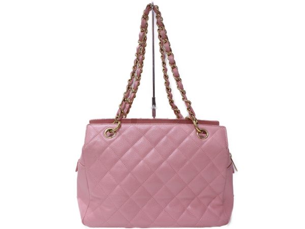 imgrc0087941562 Chanel Double Chain Handbag Caviar Skin Pink