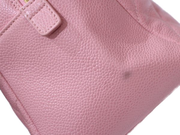 imgrc0087941587 Chanel Double Chain Handbag Caviar Skin Pink