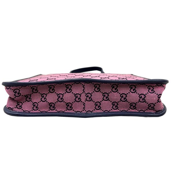 imgrc0088068162 GUCCI Childrens Tote Bag Handbag Pink Navy Multicolor