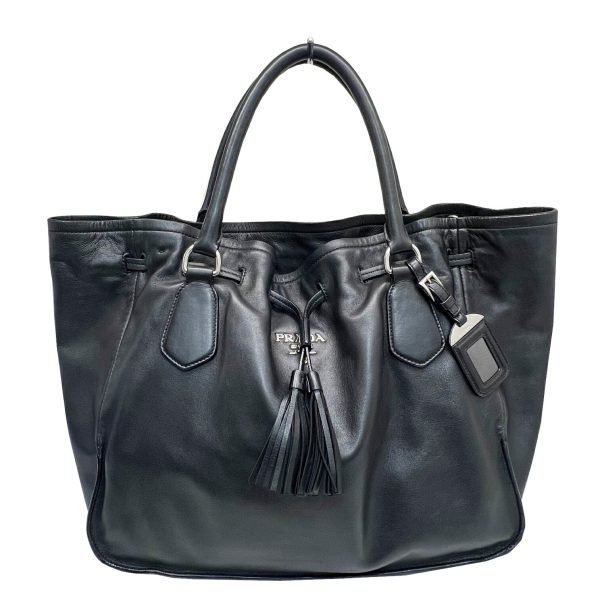 imgrc0088094958 PRADA Handbag Tote Bag Leather Black