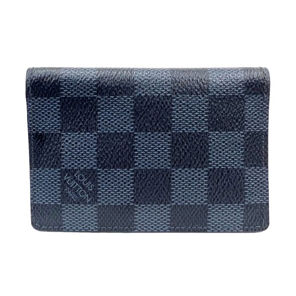 imgrc0088207075 Louis Vuitton Organizer de Poche Card Case Damier Cobalt Canvas Black Blue