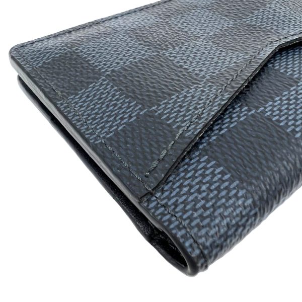 imgrc0088207079 Louis Vuitton Organizer de Poche Card Case Damier Cobalt Canvas Black Blue