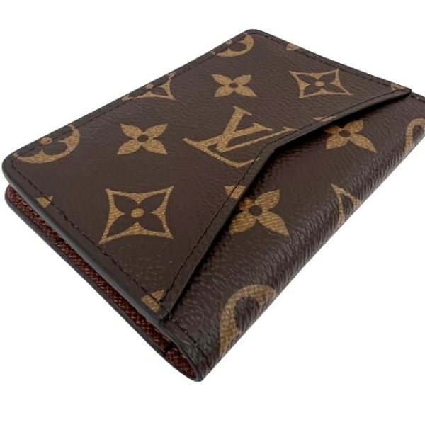 imgrc0088246705 Louis Vuitton Organizer de Poche Card Case Monogram Canvas Brown