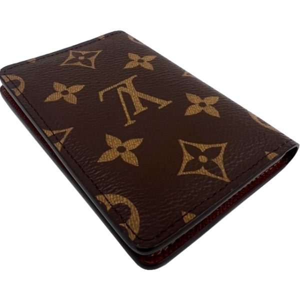 imgrc0088246708 Louis Vuitton Organizer de Poche Card Case Monogram Canvas Brown