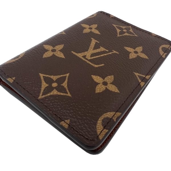 imgrc0088246709 Louis Vuitton Organizer de Poche Card Case Monogram Canvas Brown