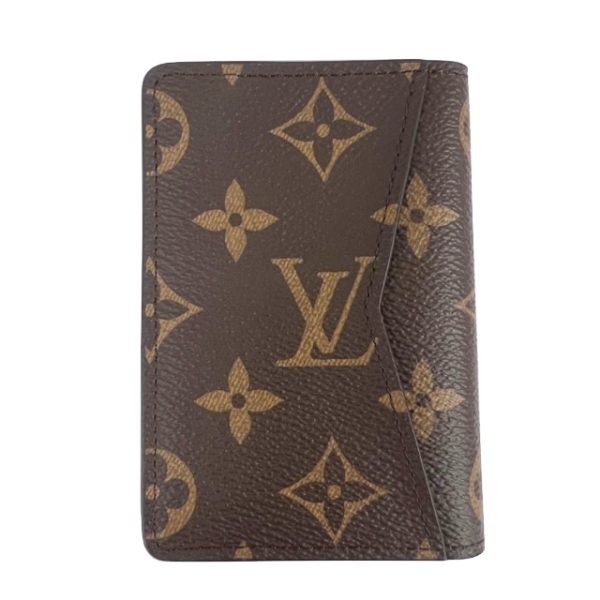 imgrc0088246710 Louis Vuitton Organizer de Poche Card Case Monogram Canvas Brown