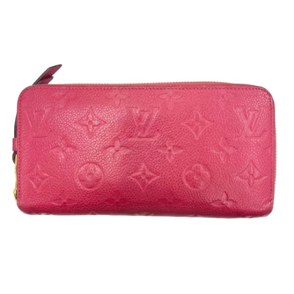 imgrc0088339822 Louis Vuitton Zippy Wallet Long Wallet Monogram Empreinte Leather Red