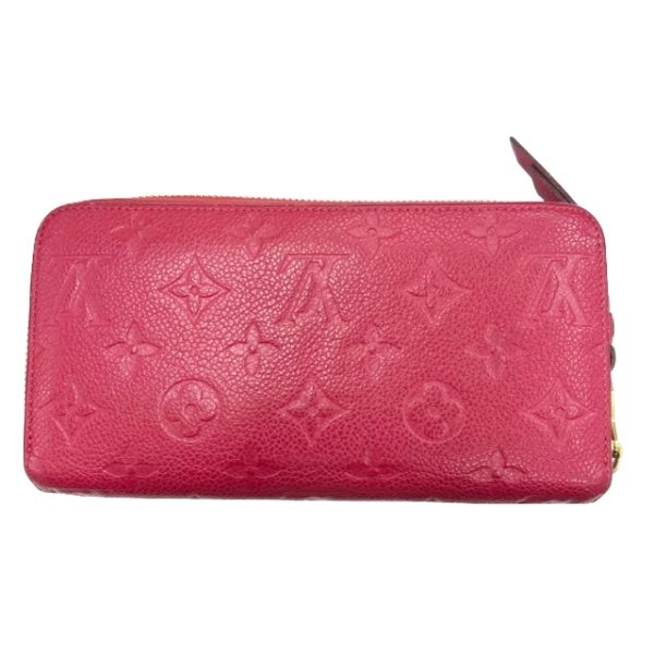 imgrc0088339823 Louis Vuitton Zippy Wallet Long Wallet Monogram Empreinte Leather Red