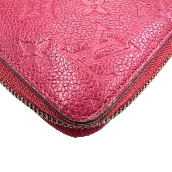 imgrc0088339830 Louis Vuitton Zippy Wallet Long Wallet Monogram Empreinte Leather Red