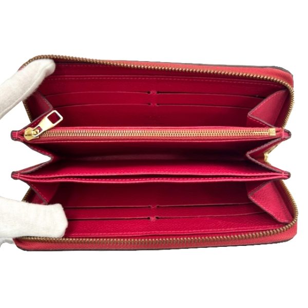 imgrc0088339832 Louis Vuitton Zippy Wallet Long Wallet Monogram Empreinte Leather Red