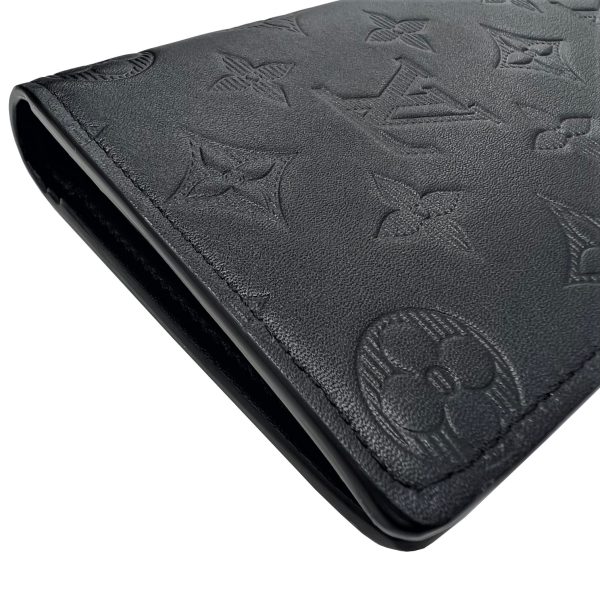 imgrc0088397939 Louis Vuitton Portefeuille Brazza Wallet Shadow Canvas Black