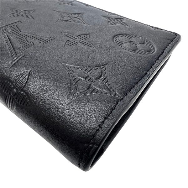 imgrc0088397941 Louis Vuitton Portefeuille Brazza Wallet Shadow Canvas Black