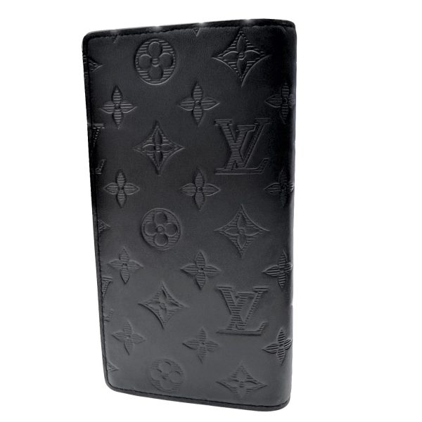 imgrc0088397949 Louis Vuitton Portefeuille Brazza Wallet Shadow Canvas Black