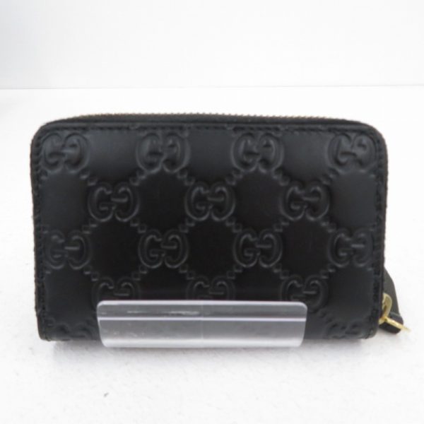 imgrc0088626683 Gucci Signature Leather Card Case Black