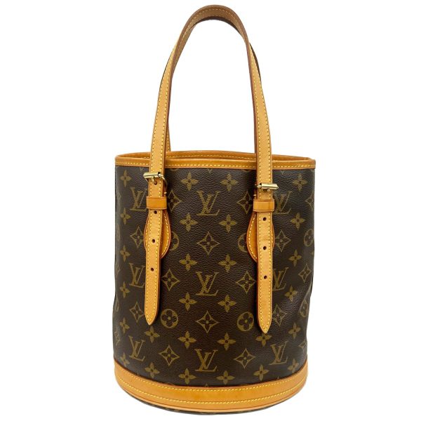 imgrc0088691137 Louis Vuitton Bucket PM Tote Bag Monogram Canvas Brown