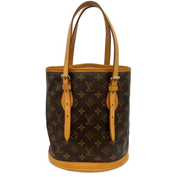 imgrc0088691138 Louis Vuitton Bucket PM Tote Bag Monogram Canvas Brown