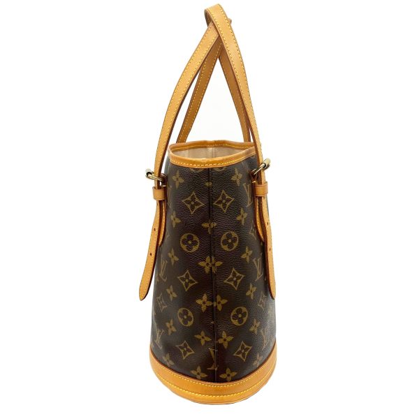 imgrc0088691140 Louis Vuitton Bucket PM Tote Bag Monogram Canvas Brown