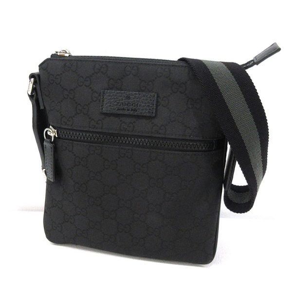 imgrc0088802916 Gucci Gg Nylon Shoulder Bag Black