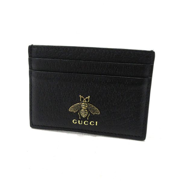 imgrc0088868458 Gucci Bee Card Case Black