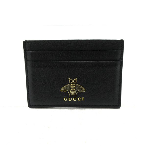 imgrc0088868459 Gucci Bee Card Case Black