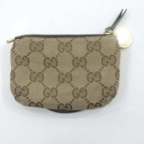 imgrc0088960548 Gucci Gg Canvas Gucciori Pug Coin Case Beige