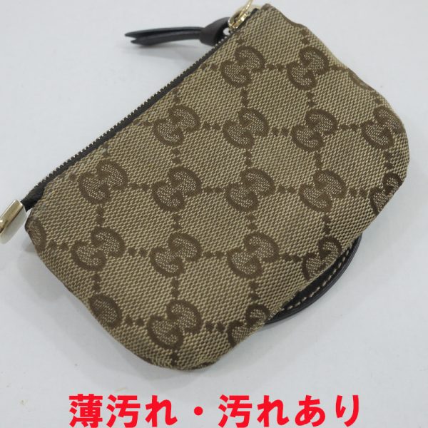 imgrc0088960558 Gucci Gg Canvas Gucciori Pug Coin Case Beige