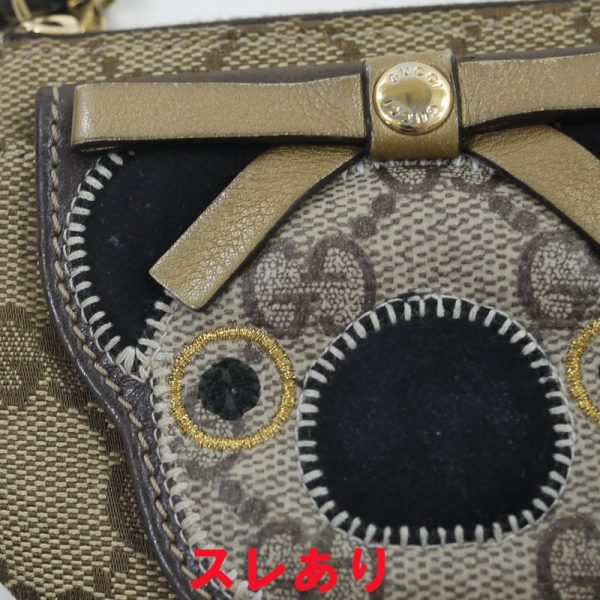 imgrc0088960561 Gucci Gg Canvas Gucciori Pug Coin Case Beige