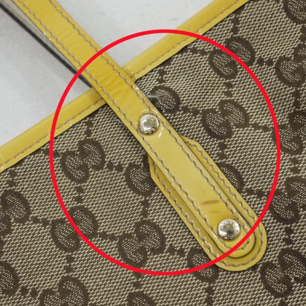 imgrc0088961268 Gucci Gg Canvas Gucciori Pug Tote Bag Beige Yellow