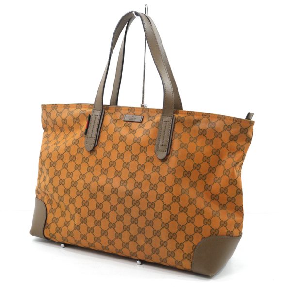 imgrc0088961741 Gucci Gg Canvas Large Tote Bag Orange Brown