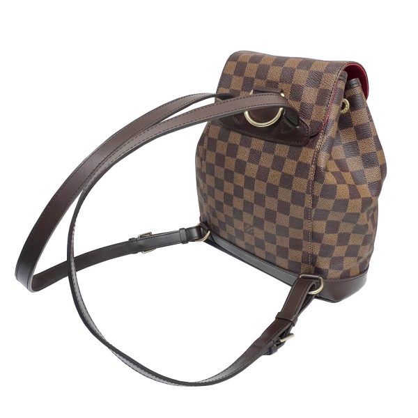 imgrc0089011434 Louis Vuitton Montsouris MM Backpack Damier Ebene Canvas Brown