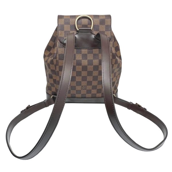 imgrc0089011435 Louis Vuitton Montsouris MM Backpack Damier Ebene Canvas Brown