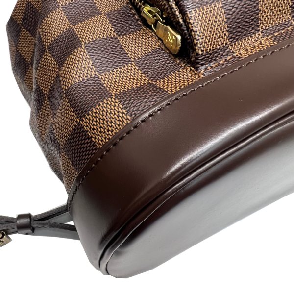 imgrc0089011437 Louis Vuitton Montsouris MM Backpack Damier Ebene Canvas Brown