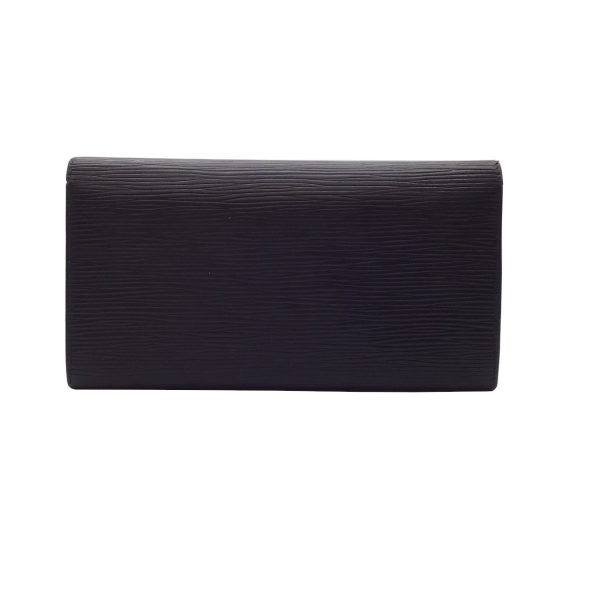 imgrc0089129702 Louis Vuitton Pochette Portomone Long Wallet Epi Leather Black