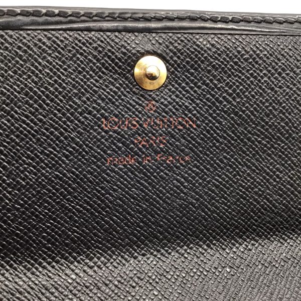 imgrc0089129720 Louis Vuitton Pochette Portomone Long Wallet Epi Leather Black