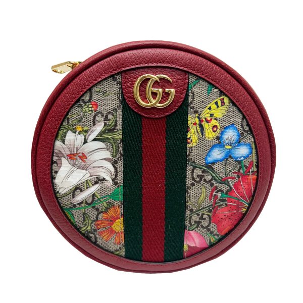 imgrc0089138517 GUCCI Ophidia Flora Mini Backpack Red