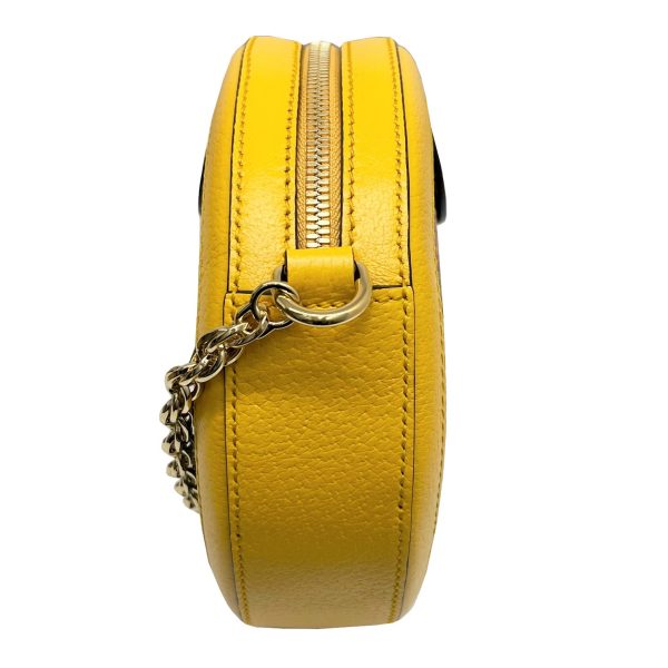 imgrc0089138528 GUCCI Ophidia Flora GG Mini Round Shoulder Bag Yellow