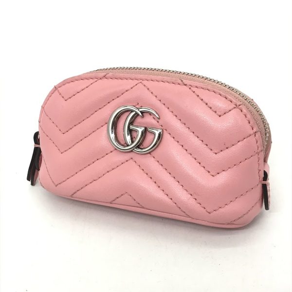 imgrc0089204793 Gucci GG Marmont Key Pouch Mini Pouch Pink