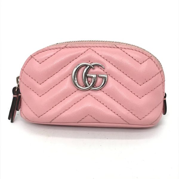 imgrc0089204794 Gucci GG Marmont Key Pouch Mini Pouch Pink