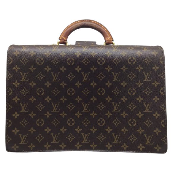 imgrc0089305937 LOUIS VUITTON Serviette Fermoir Document Bag Monogram