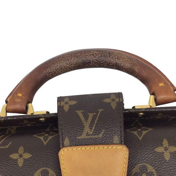 imgrc0089305938 LOUIS VUITTON Serviette Fermoir Document Bag Monogram