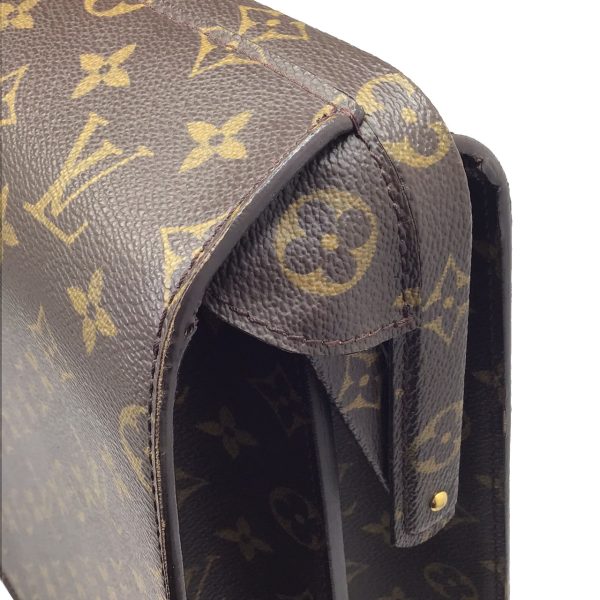 imgrc0089305978 LOUIS VUITTON Serviette Fermoir Document Bag Monogram