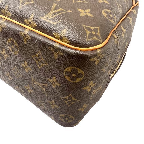 imgrc0089377001 Louis Vuitton Deauville Handbag Monogram Canvas Brown